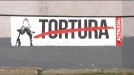 8 detenidos en Navarra por elaborar un mural contra la tortura