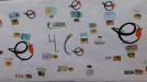 Karmele Legorburu. Pasaia, Lezo. Mural de los alumnos de LH4C, Lizeo.