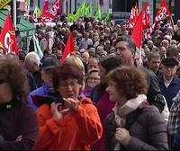 Ipar Euskal Herrian ere manifestazioak egin dituzte, Baionan handiena
