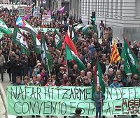 Pamplona ha acogido las manifestaciones más destacadas de Navarra