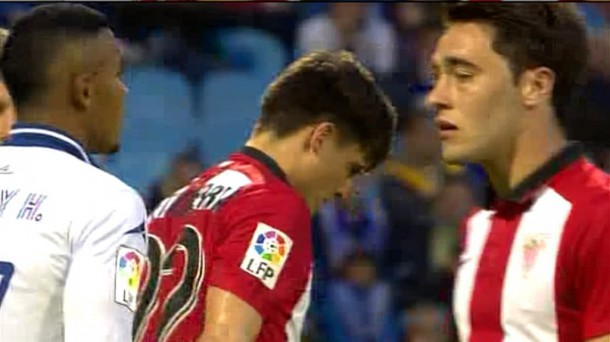 Zaragoza-Bilbao Athletic. Foto: EiTB