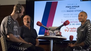 Radio Vitoria y los aficionados despiden al Baskonia en casa