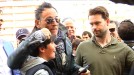 Bruce Springsteen desata la euforia a su llegada a Donostia