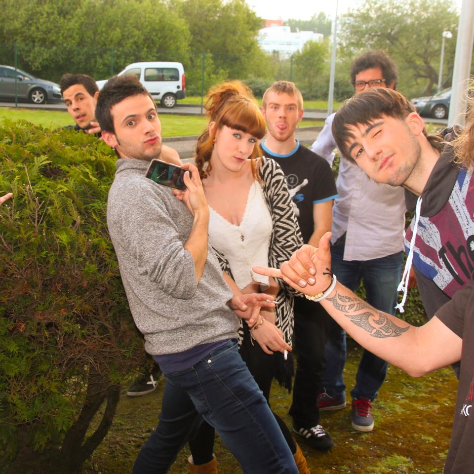 Los concursantes preparados para la gran final