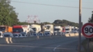 Camioneros franceses bloquean carreteras y puertos