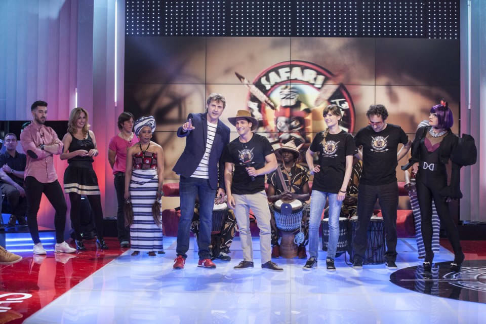 Los protagonistas de 'Safari Wazungu' entran en plató