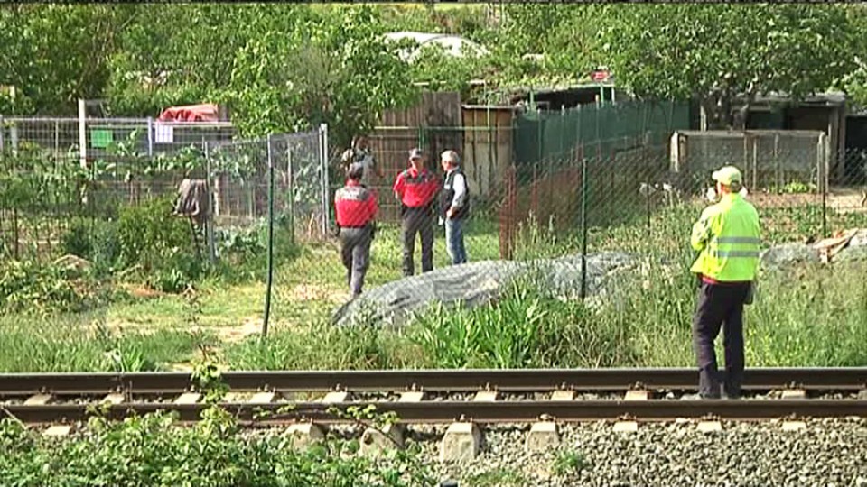 El accidente ha tenido lugar en la zona de huertas junto a los Agustinos. Foto: EiTB