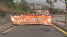 Manifestación desde Sestao a Santurtzi de los trabajadores de ACB