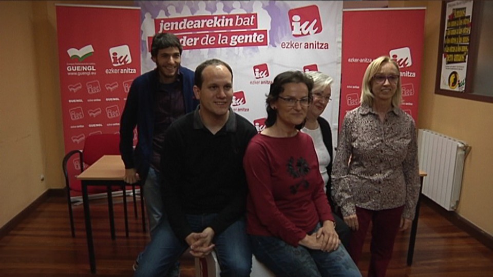 Candidatos de Unidos Podemos Euskadi
