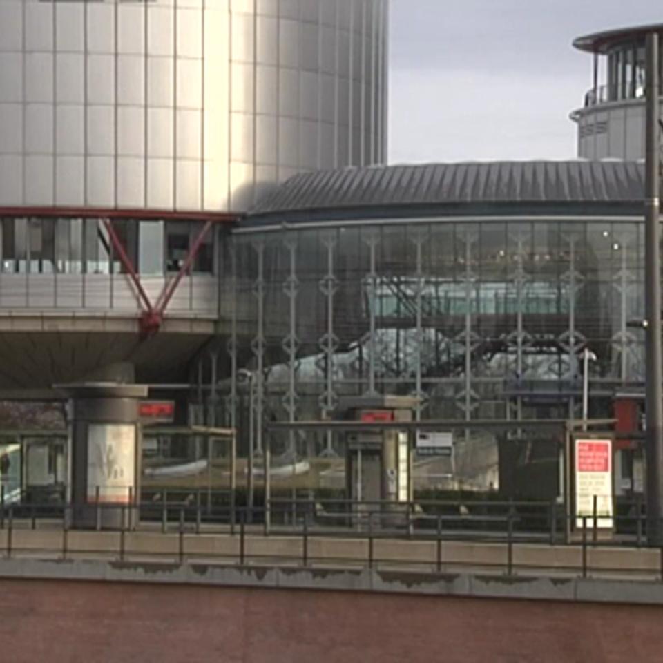 Estrasburgon dagoen Europako Giza Eskubideen Auzitegia. Argazkia: EITB