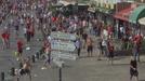 Aficionados ingleses provocan graves incidentes en Marsella