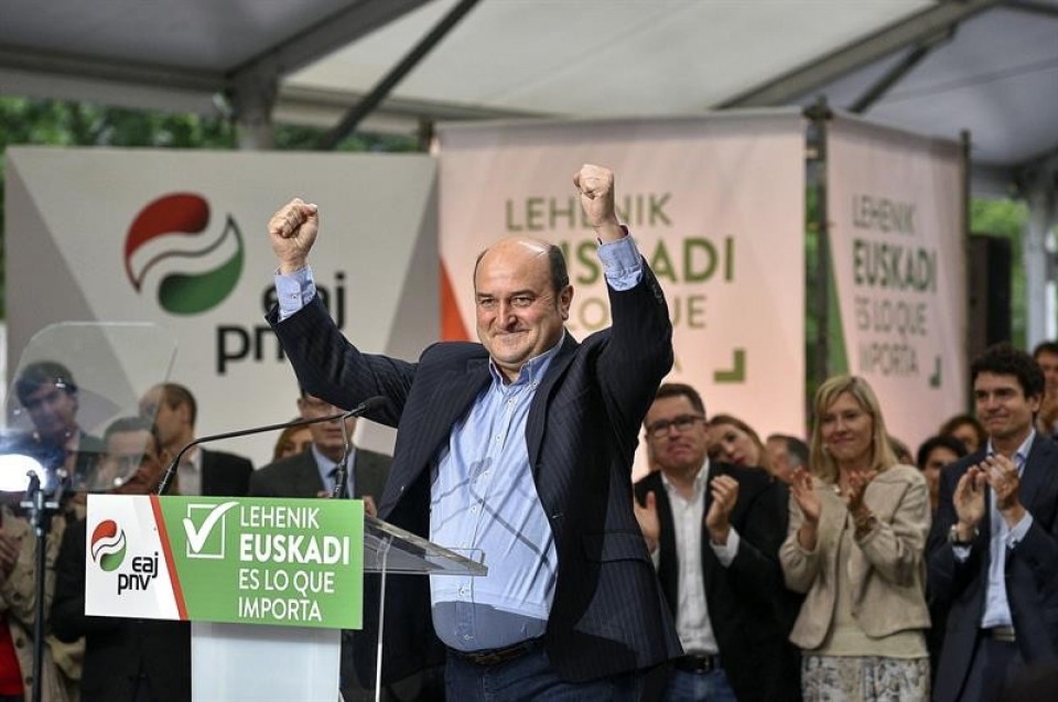 EAJren ekitaldia Basaurin (2016-06-15). Argazkia: EFE