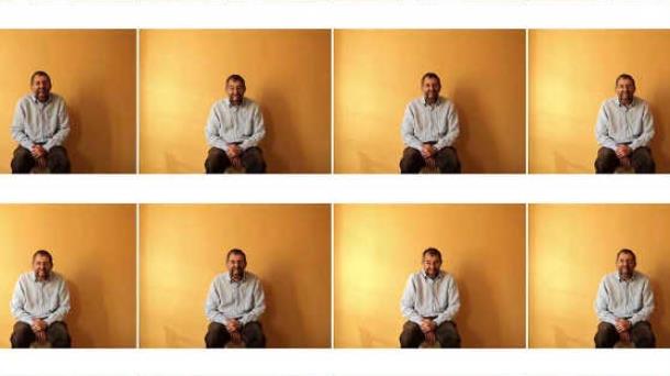 Iñigo Royo presenta su exposición "El hombre que ríe"