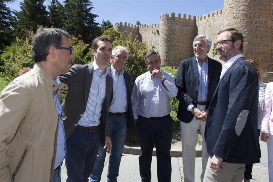 PPren ekitaldia, Javier Marotorekin, Avilan (2016-06-19). Argazkia: EFE.