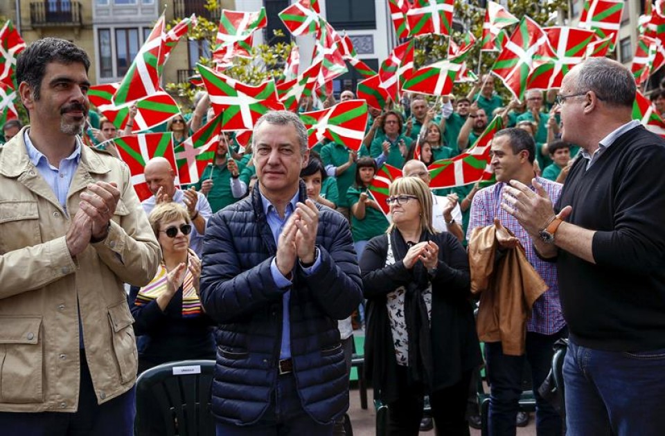 EAJren ekitaldia, Donostian (2016-06-19). Argazkia: EFE.