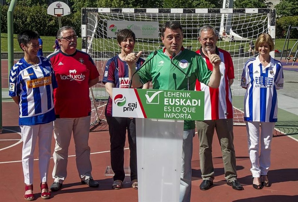 EAJren ekitaldia Bilbon (2016-06-21). Argazkia: EFE