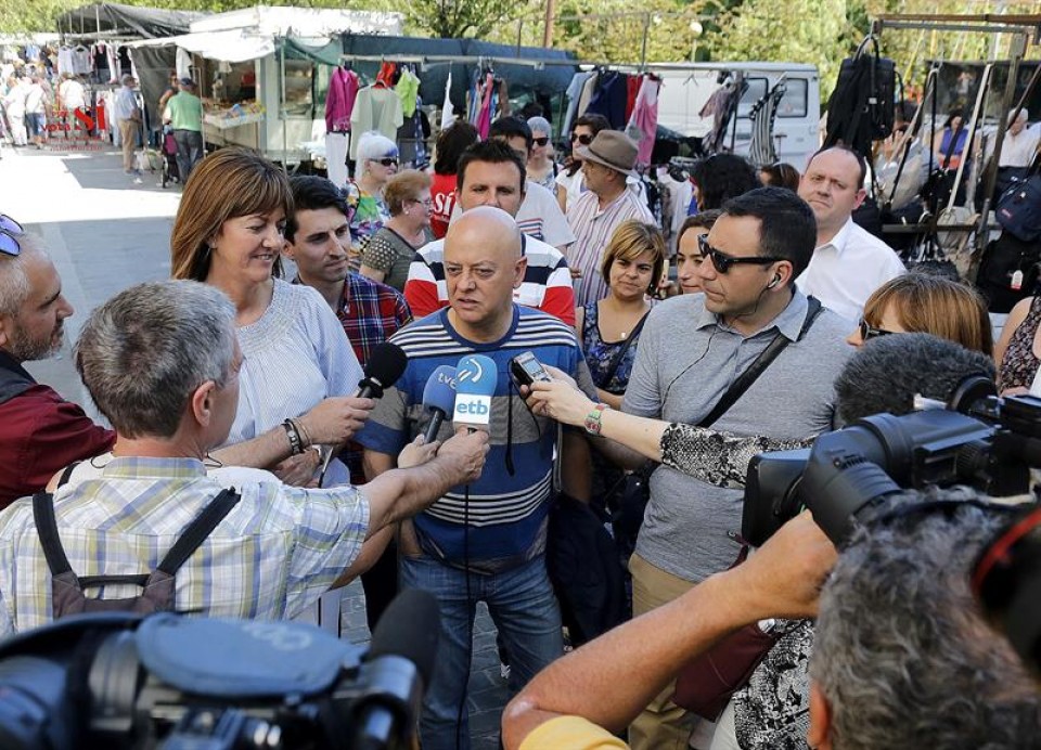 PSEren ekitaldia Lasarten (2016-06-22). Argazkia: EFE