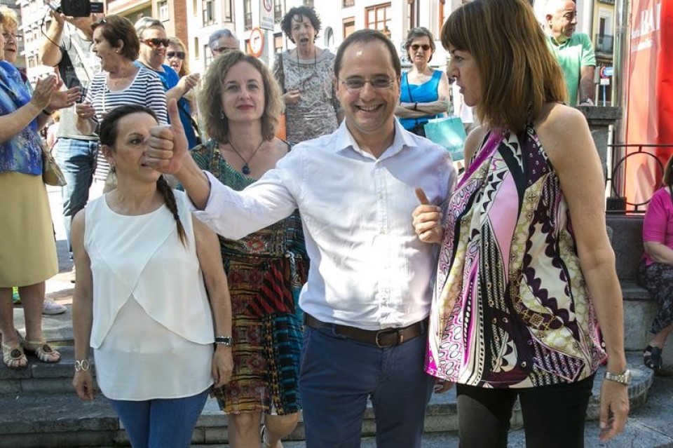 PSE-EEren ekitaldia Gasteizen (2016-06-23). Argazkia: EFE