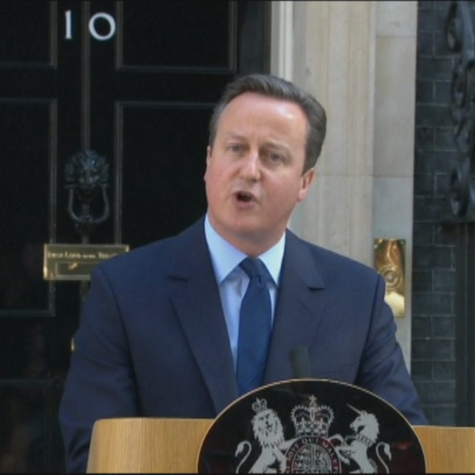 David Cameron Erresuma Batuko lehen ministroa. Argazkia: EiTB