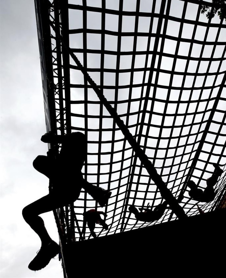 Foto del Rebook Spartan Race Bilbao 2016. EFE
