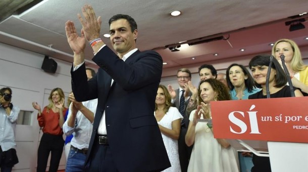 Pedro Sanchez, artxiboko irudian. Argazkia: Efe