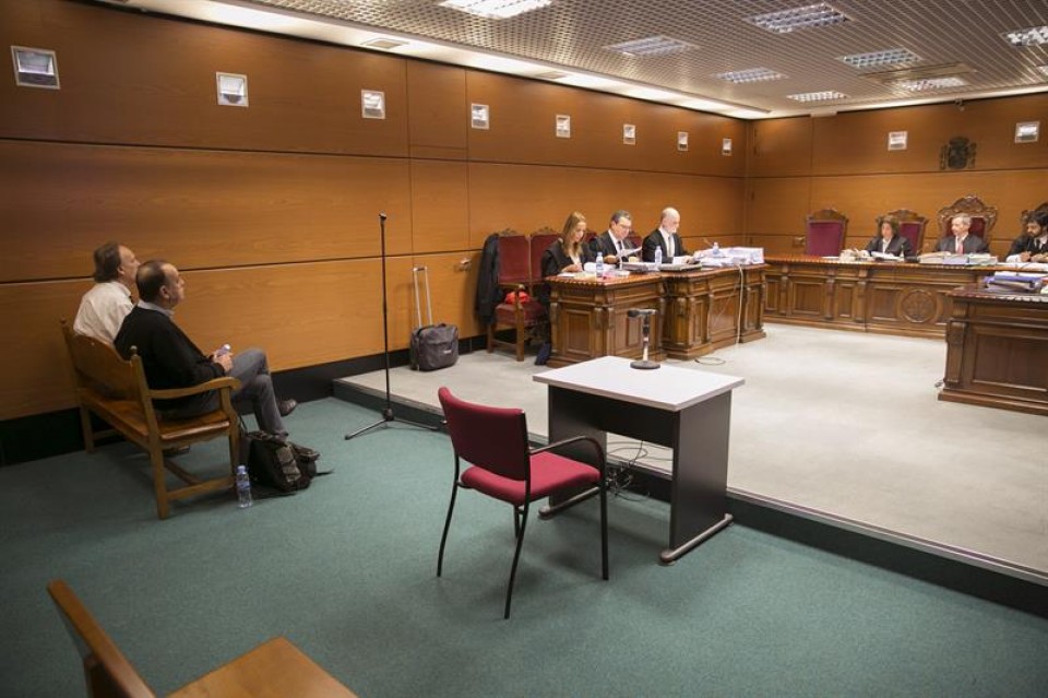 Una imagen tomada durante el juicio. Foto de archivo: EFE