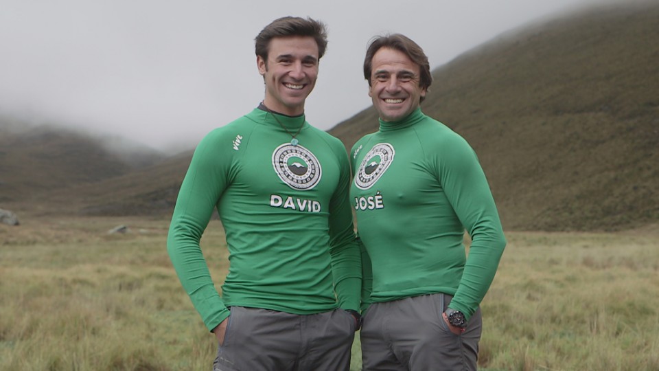 David y José Ángel de la Puente