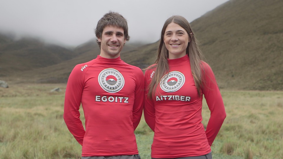 Egoitz Zozaya y Aitziber Nazabal