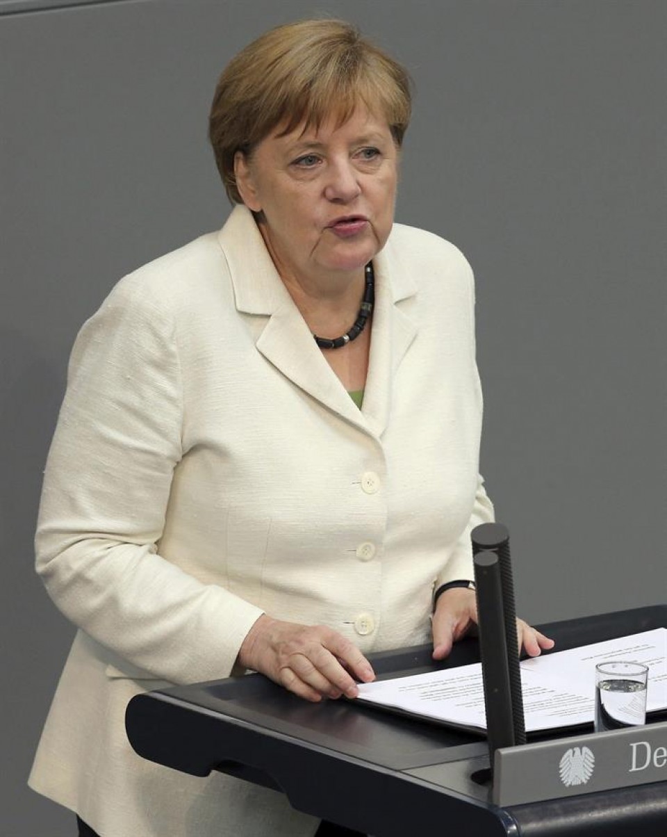 Merkel Parlamento alemán EFE