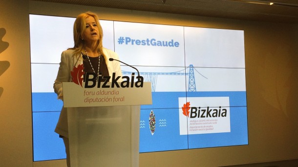 Prest Gaude kanpainaren prentsaurrekoa. Argazkia: bizkaia.eus