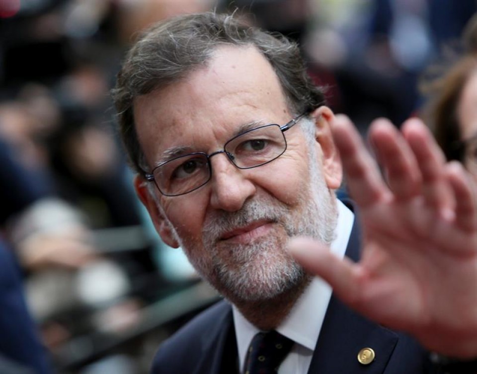 Mariano Rajoy PPren hautagaia, artxiboko irudian.