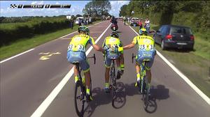 Alberto Contadorrek arazoak izan ditu bere oinetakoarekin