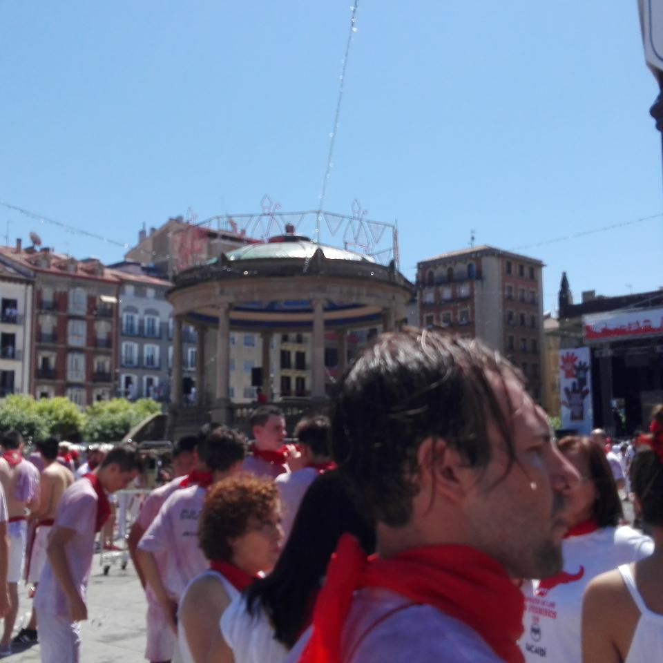 Ambiente en Pamplona. Foto: EITB.