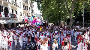 Ambiente en Pamplona. Foto: EITB.