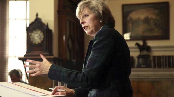 Berriro ere, Theresa Mayk jaso du botorik gehien. Argazkia: EFE.