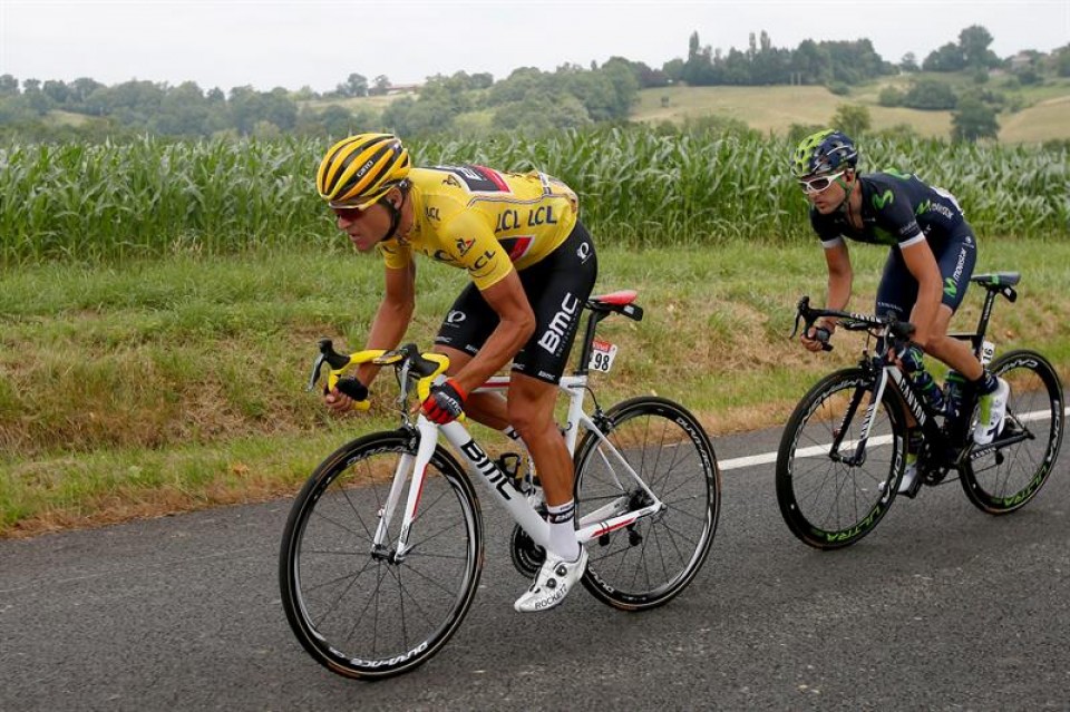 Greg Van Avermaet eta Gorka Izagirre / EFE.