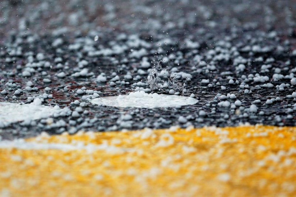 Euria Arcaliseko helmugan / EFE.