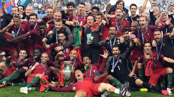 Portugal, última campeona de Europa en 2016