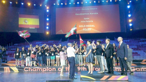 La Coral Gaudeamus obtiene tres medallas en las olimpiadas musicales en Sochi. Foto: @interkultur