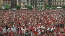 Miles de personas se manifiestan contra las agresiones en San Fermín