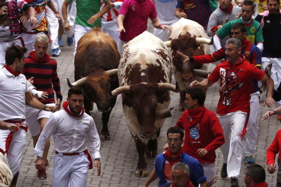 Encierro de Victoriano del Río. Foto: EFE.