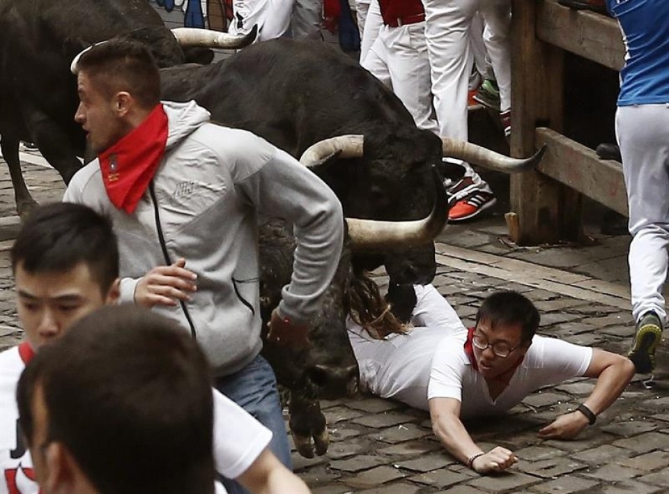 Encierro de Victoriano del Río. Foto: EFE.