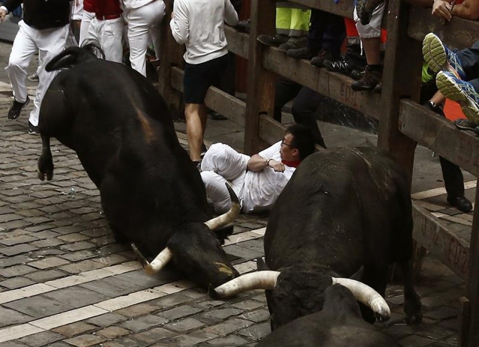 Encierro de Victoriano del Río. Foto: EFE.
