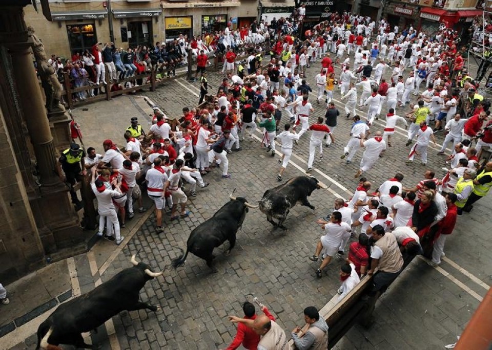 Encierro de Victoriano del Río. Foto: EFE.