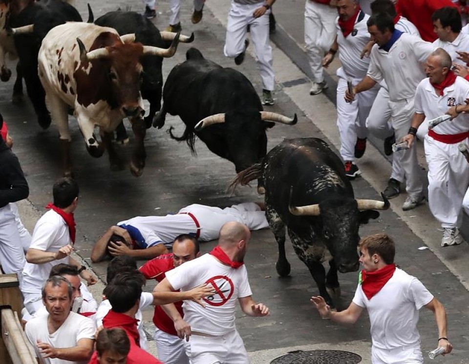 Encierro de Victoriano del Río. Foto: EFE.