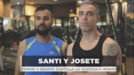 Santi y Josete, los amigos albaceteños del equipo de Castilla la Mancha