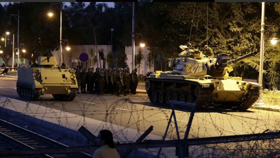 Asonada militar en Turquía
