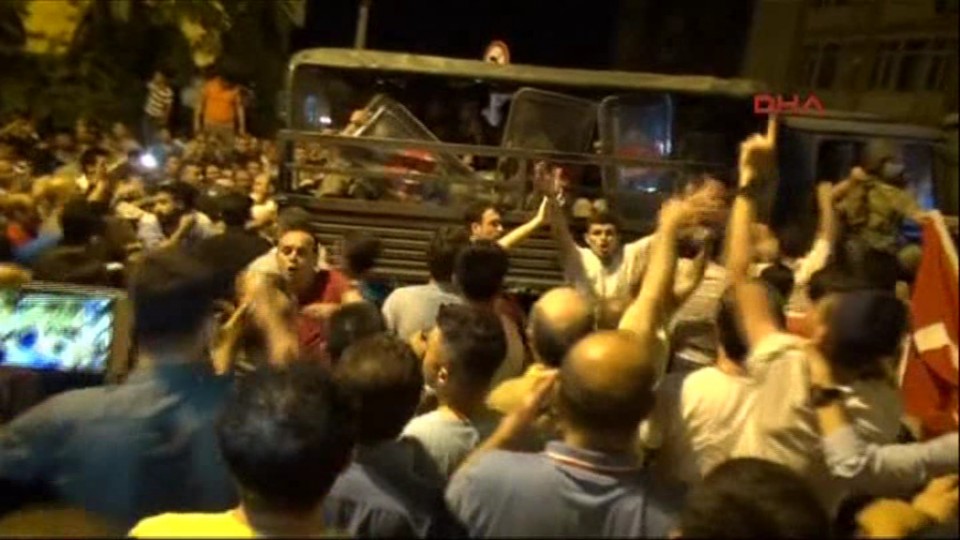 Fallido golpe de Estado en Turquía. Foto: EiTB