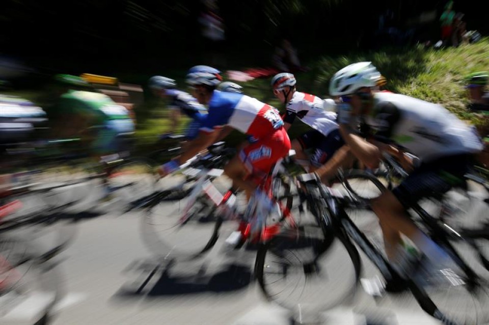 Frantziako Tourra, 15. etapa. Argazkia: Efe.