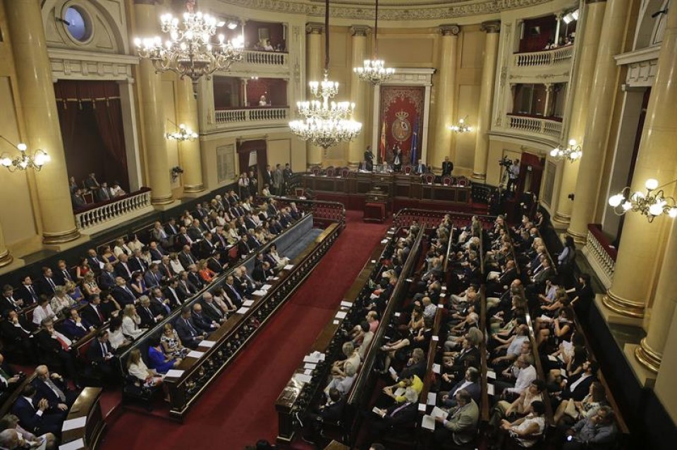 El Senado español. Imagen de archivo: EFE